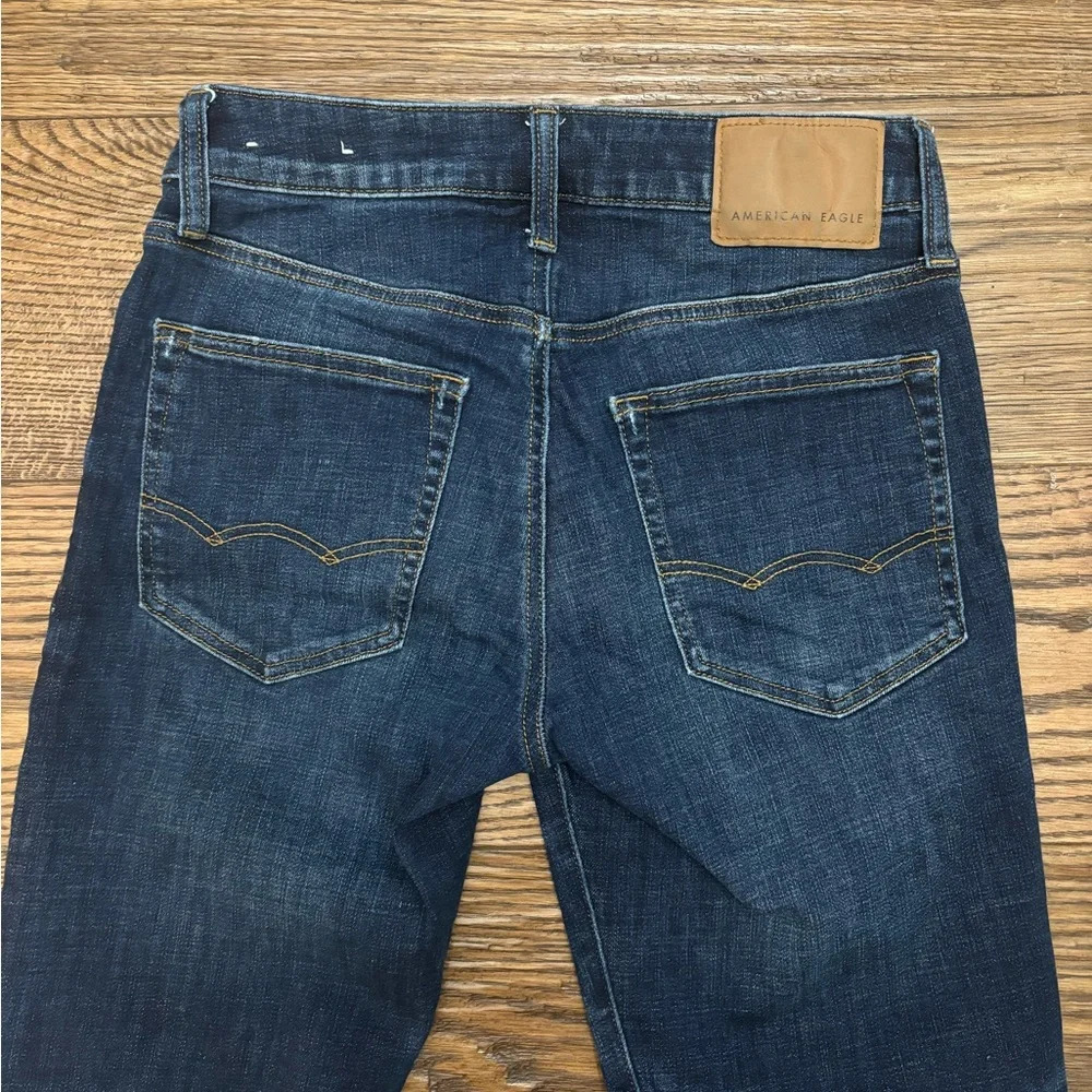 American Eagle Distressed Slim Straight Jean size 29 x 30 - Picture 5 of 6